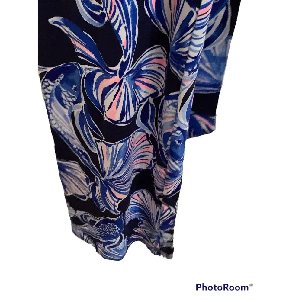 Lilly Pulitzer Aleatha Reel Life Strapless Jumpsuit New Tag Xs Tie Waist Ruffle - Picture 3 of 10